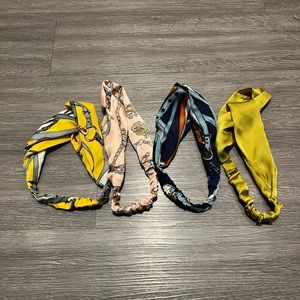 Set of 4 headbands